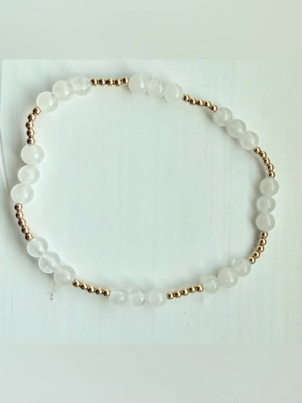 HALENNE 14k Gold Filled Trinity Matthew 28:19 Bracelet Tarnish Free Daily Wear